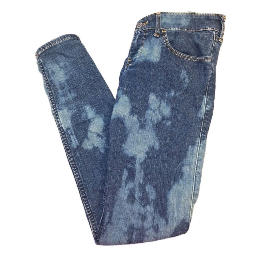 Hollister Women's 3R  Blue Jeans 26x29 Custom Bleached